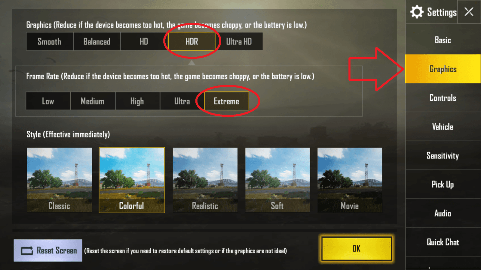 How to High FPS and Max Graphics in PUBG Mobile Android