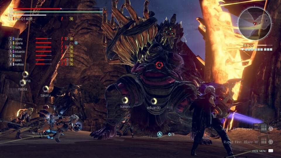 released updates of version 2.10 and 2.11 for God Eater 3, which adds the chapters of Hugo and Zeke