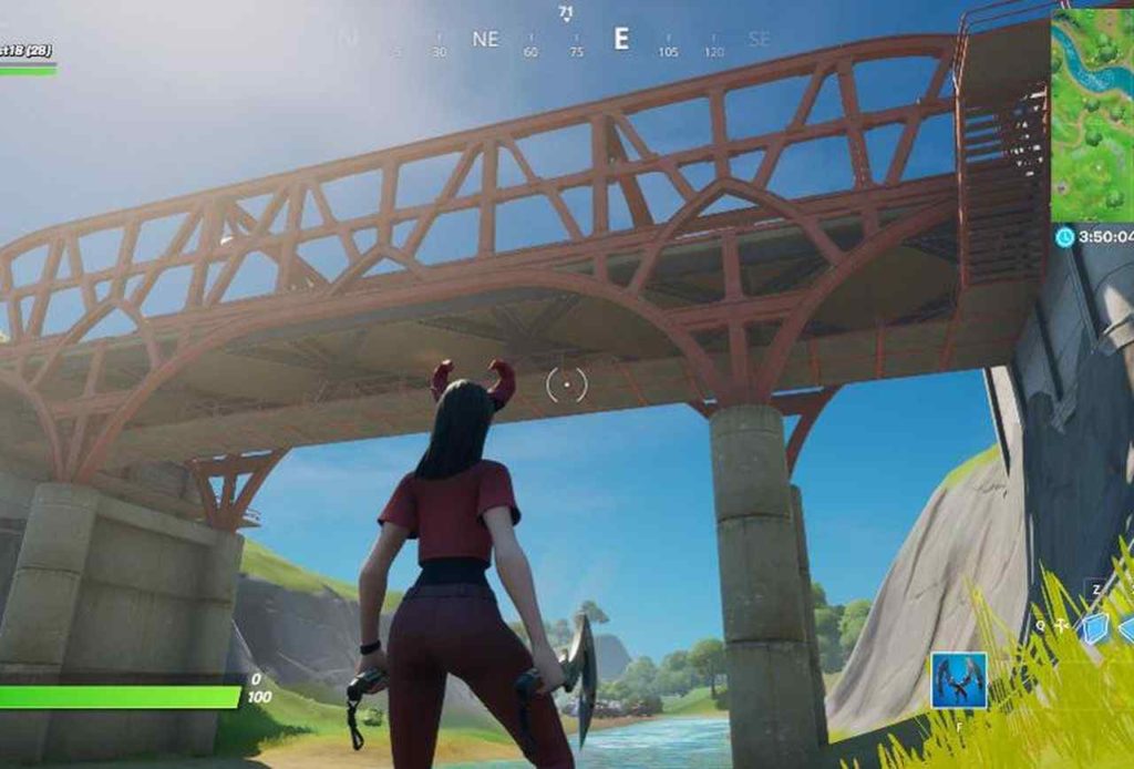 Fortnite Green, Yellow, and Red Steel Bridge locations GUIDE