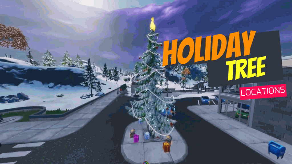 Fortnite Chapter 2 Holiday Tree Locations Guide 2019