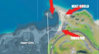 Fortnite: Ancient Ship Here you will find the 3 parts