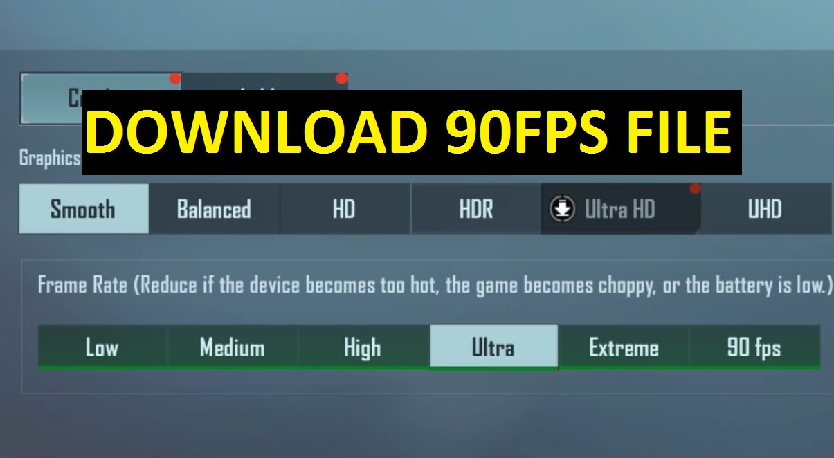 unlock fps pubg mobile